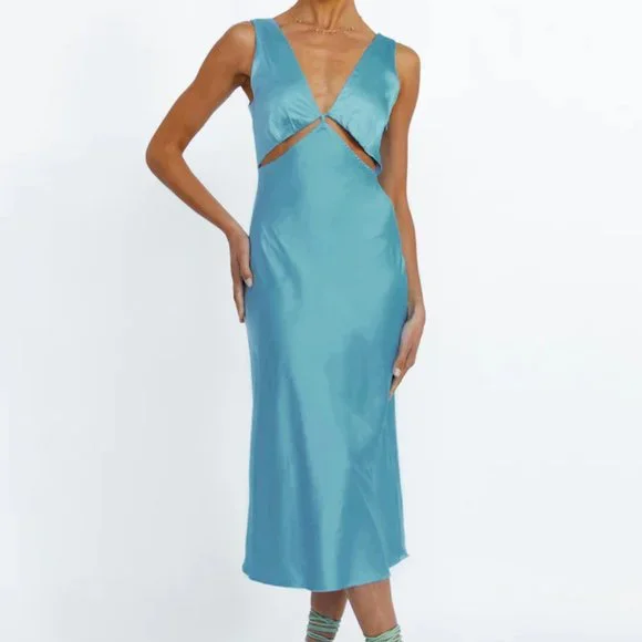 electric blue dress FEMME FATALE Electric Blue Dress Malliny